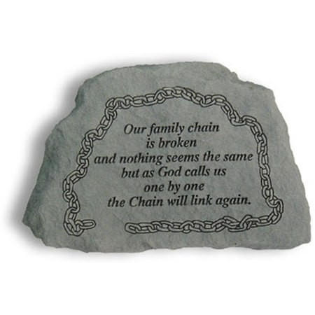 Kay Berry - Inc. Our Family Chain Is Broken - Memorial - 6.5 Inches x 4.5 Inches x 1.5 Inches KA313438